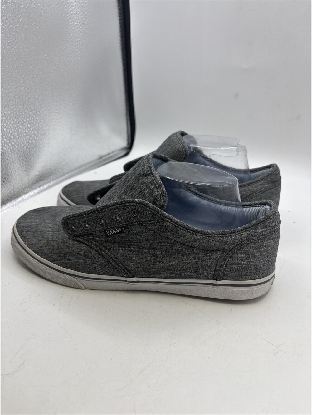 Vans Atwood Women Size 9 Gray Casual Shoes Sneakers 500714 - Picture 3 of 9